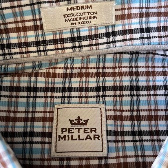 Peter Millar Button Down Sz. M - Picture 2 of 8